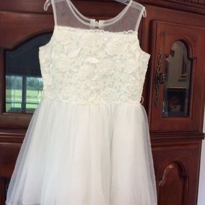 American Girl  White Dress